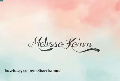 Melissa Kamm
