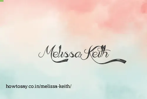 Melissa Keith