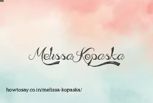 Melissa Kopaska