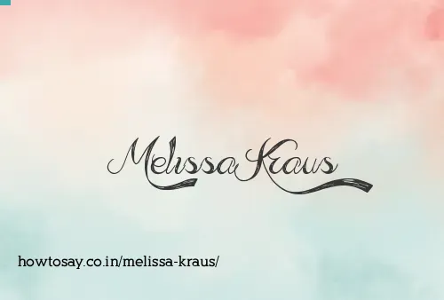 Melissa Kraus