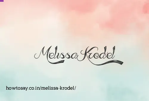 Melissa Krodel