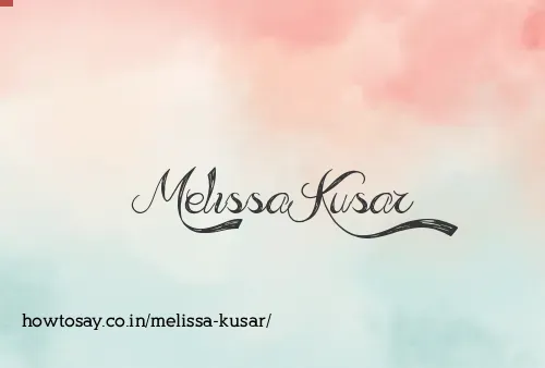 Melissa Kusar
