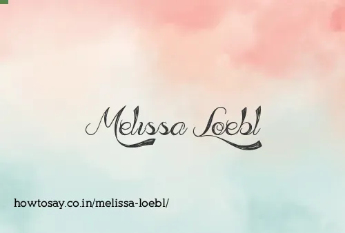 Melissa Loebl