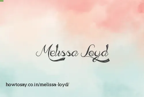 Melissa Loyd