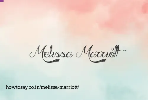 Melissa Marriott