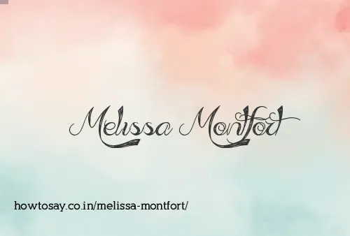 Melissa Montfort