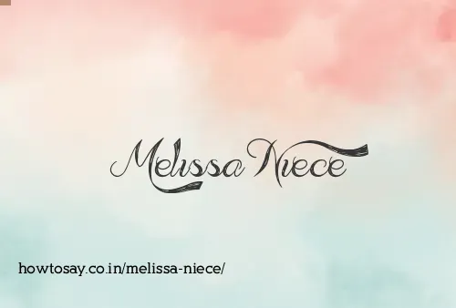Melissa Niece