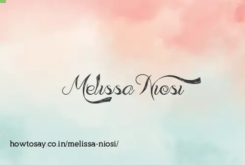 Melissa Niosi