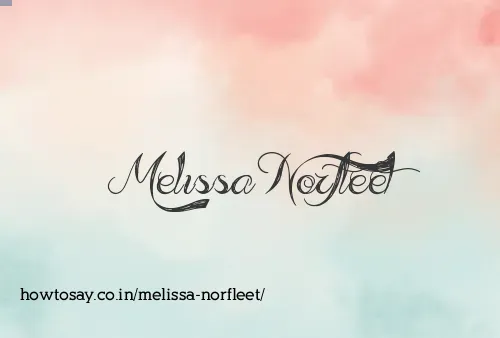 Melissa Norfleet