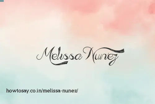 Melissa Nunez