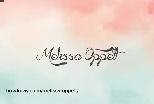 Melissa Oppelt