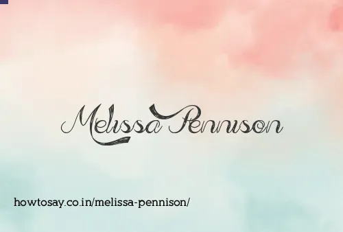 Melissa Pennison