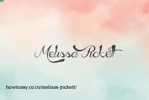 Melissa Pickett