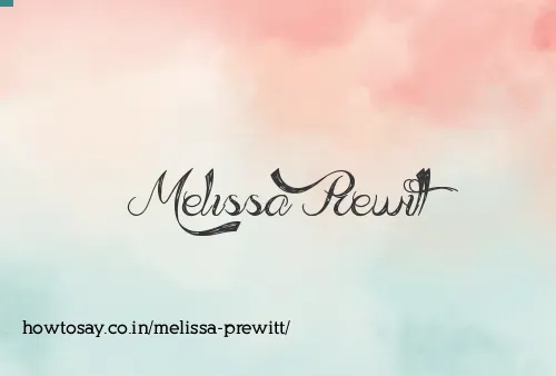 Melissa Prewitt