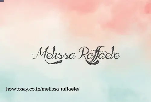 Melissa Raffaele