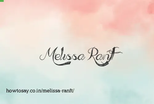 Melissa Ranft