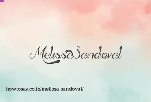 Melissa Sandoval