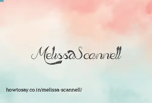 Melissa Scannell