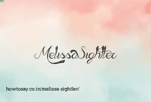 Melissa Sightler