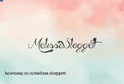 Melissa Sloggett