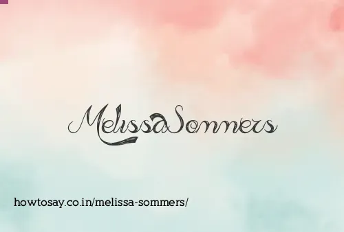 Melissa Sommers