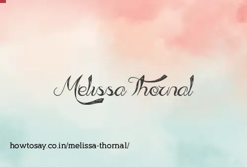 Melissa Thornal