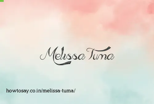 Melissa Tuma