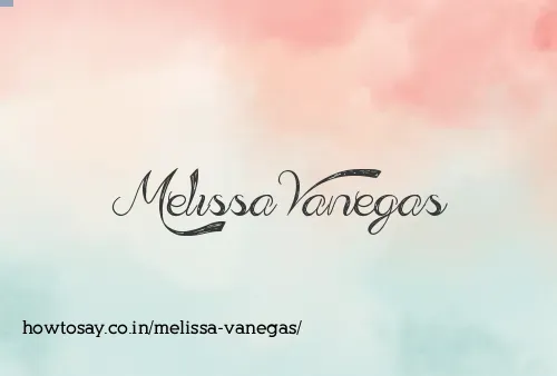 Melissa Vanegas