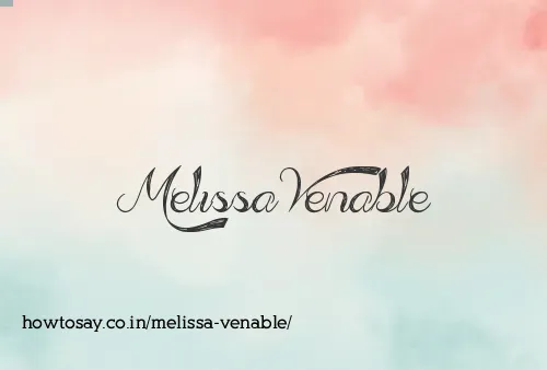 Melissa Venable