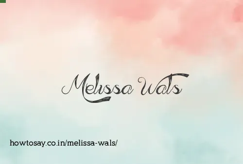 Melissa Wals