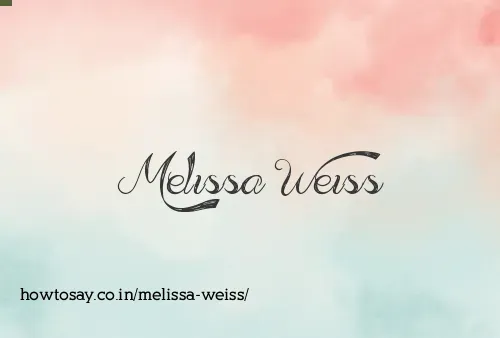 Melissa Weiss