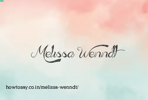 Melissa Wenndt