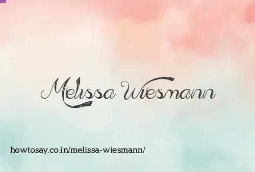 Melissa Wiesmann