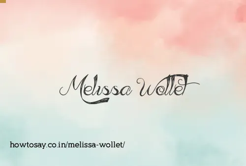 Melissa Wollet
