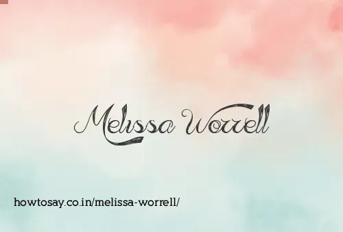 Melissa Worrell