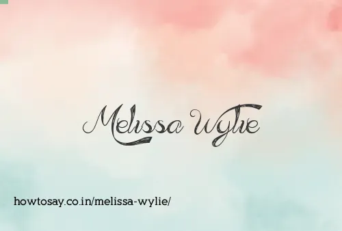Melissa Wylie