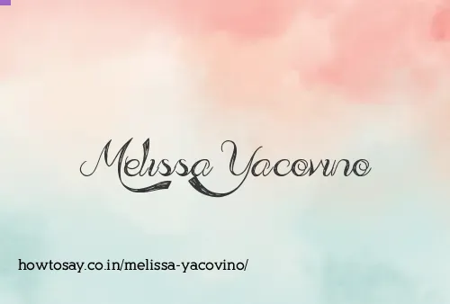 Melissa Yacovino