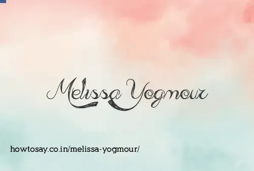 Melissa Yogmour