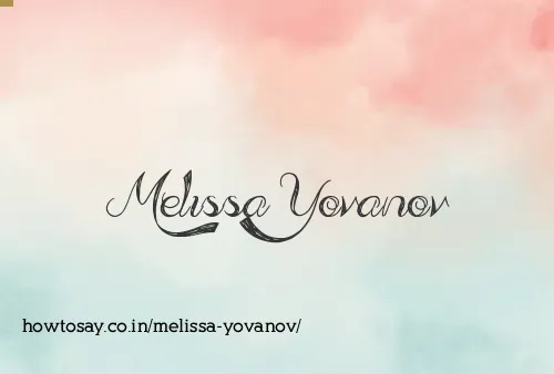 Melissa Yovanov