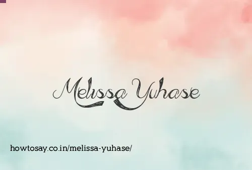Melissa Yuhase