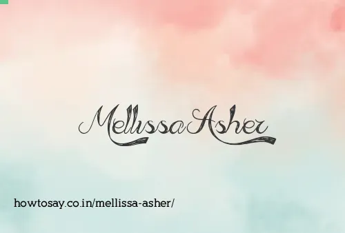 Mellissa Asher