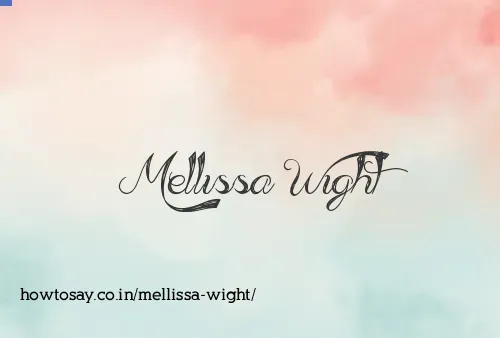 Mellissa Wight