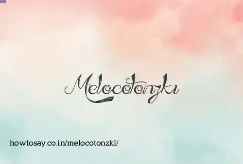 Melocotonzki