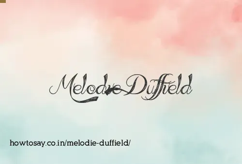 Melodie Duffield