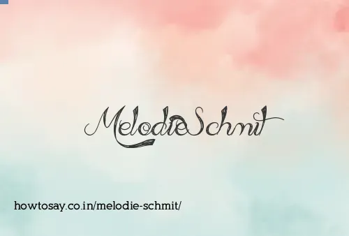 Melodie Schmit