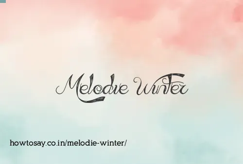 Melodie Winter