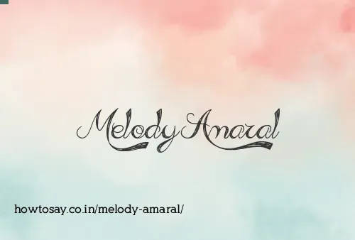 Melody Amaral