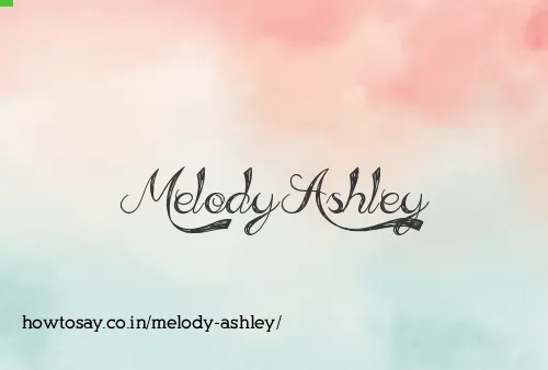 Melody Ashley