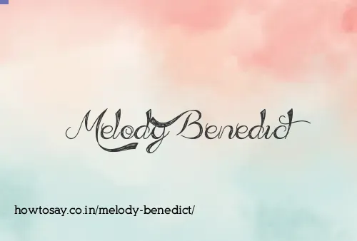 Melody Benedict