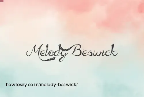 Melody Beswick